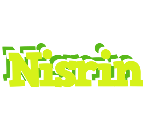Nisrin citrus logo