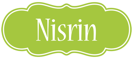 Nisrin family logo