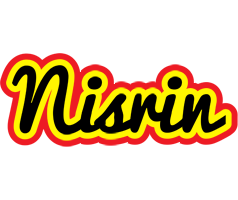 Nisrin flaming logo