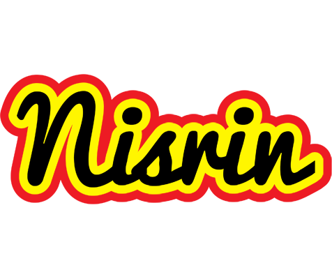 Nisrin flaming logo