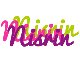 Nisrin flowers logo