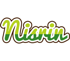 Nisrin golfing logo