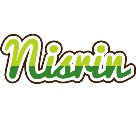 Nisrin golfing logo