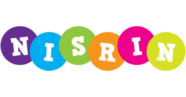 Nisrin happy logo