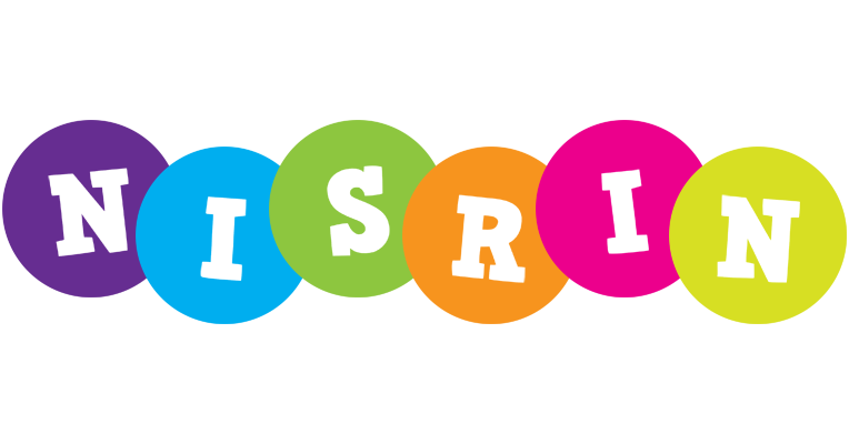Nisrin happy logo