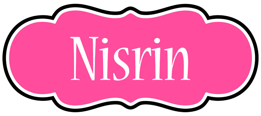 Nisrin invitation logo