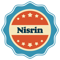 Nisrin labels logo