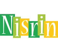 Nisrin lemonade logo