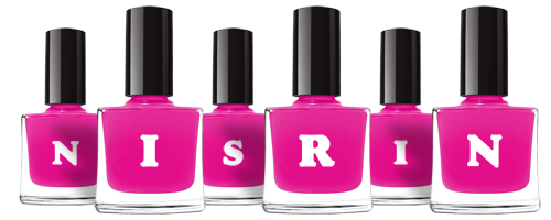 Nisrin nails logo