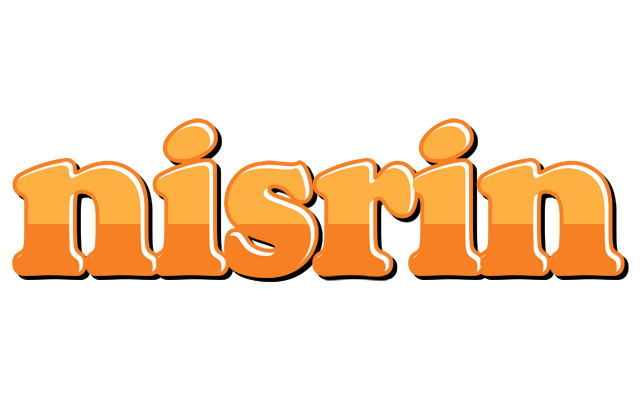 Nisrin orange logo