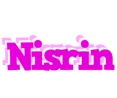 Nisrin rumba logo