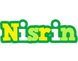 Nisrin soccer logo