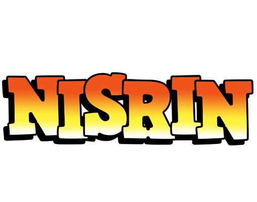 Nisrin sunset logo