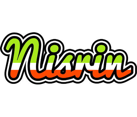 Nisrin superfun logo