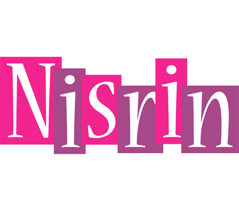 Nisrin whine logo