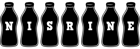 Nisrine bottle logo