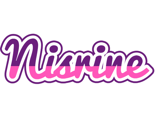 Nisrine cheerful logo