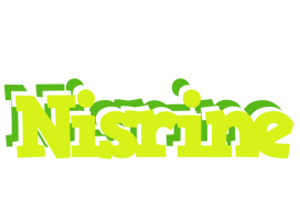 Nisrine citrus logo