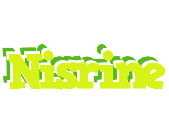 Nisrine citrus logo