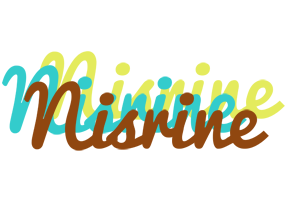 Nisrine cupcake logo