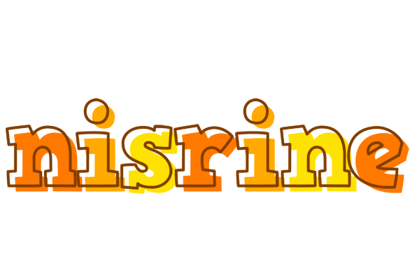 Nisrine desert logo