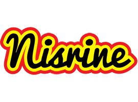 Nisrine flaming logo