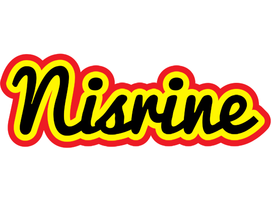 Nisrine flaming logo