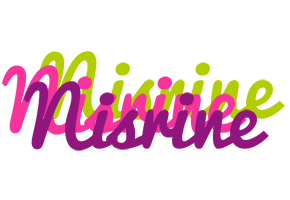 Nisrine flowers logo
