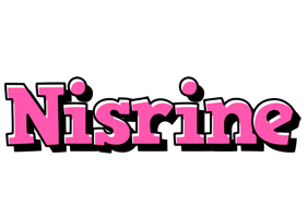 Nisrine girlish logo