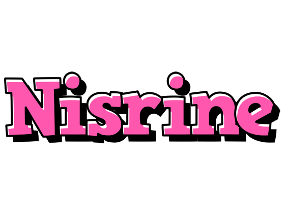 Nisrine girlish logo