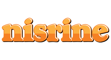 Nisrine orange logo