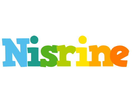Nisrine rainbows logo