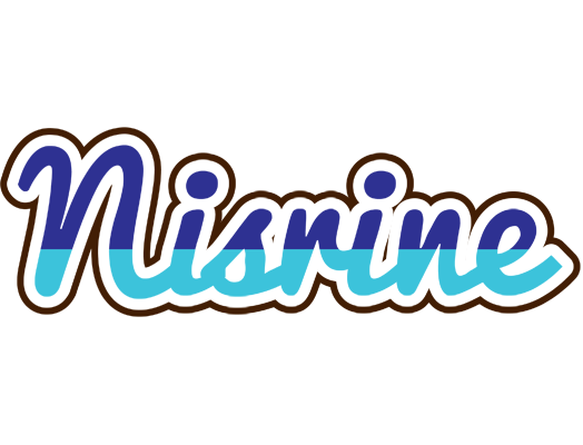 Nisrine raining logo