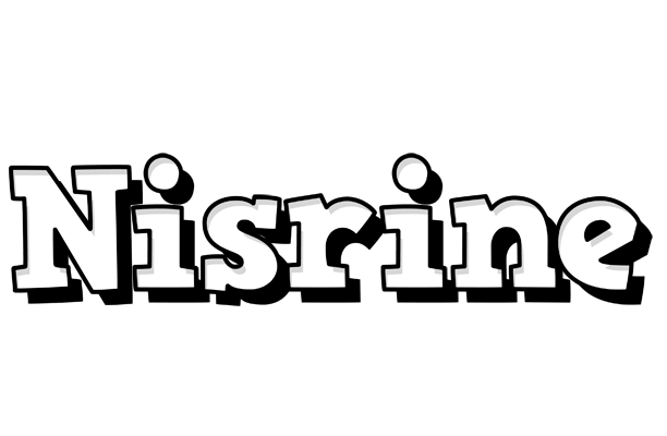 Nisrine snowing logo