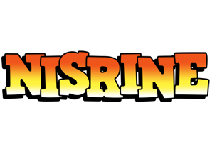 Nisrine sunset logo