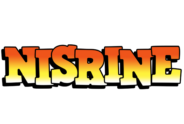 Nisrine sunset logo