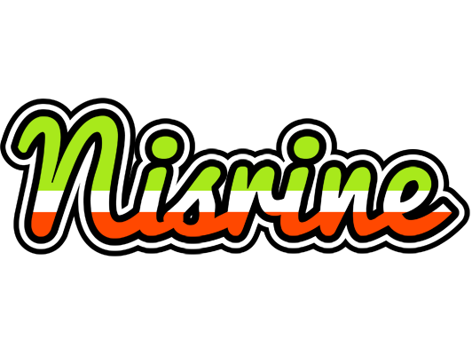 Nisrine superfun logo