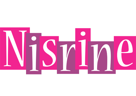 Nisrine whine logo