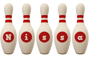 Nissa bowling-pin logo