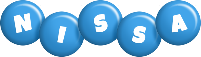 Nissa candy-blue logo