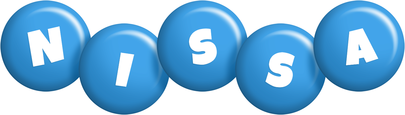 Nissa candy-blue logo