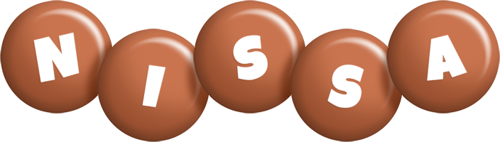 Nissa candy-brown logo