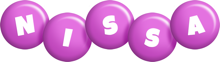 Nissa candy-purple logo