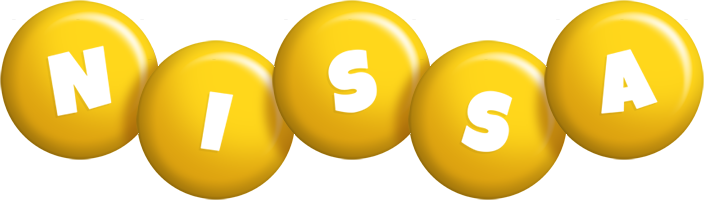 Nissa candy-yellow logo