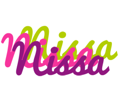 Nissa flowers logo