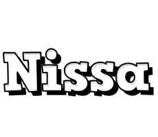 Nissa snowing logo