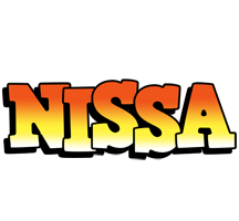 Nissa sunset logo