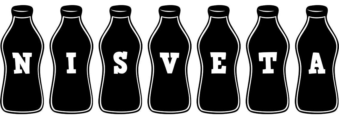 Nisveta bottle logo
