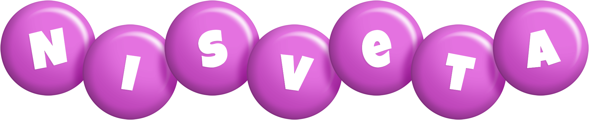 Nisveta candy-purple logo