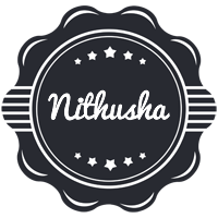 Nithusha badge logo